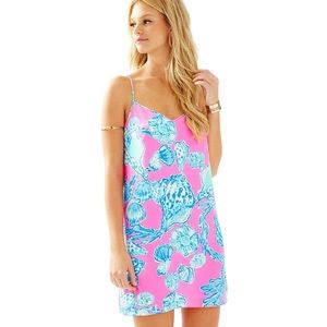Lilly Pulitzer dusk slip dress in “Barefoot Princess”